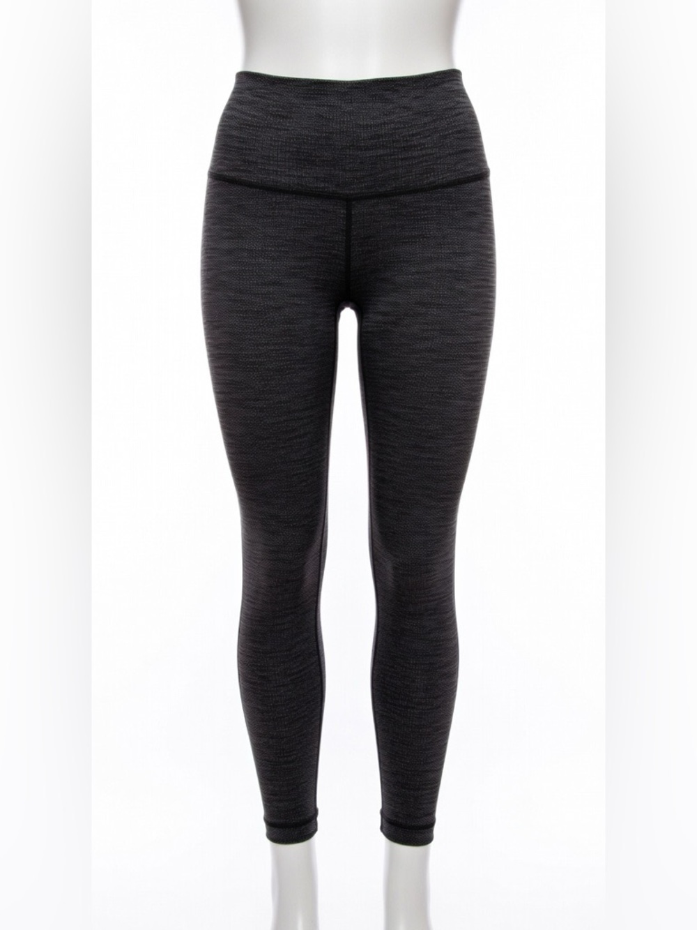lululemon athletica Charcoal Heather Performance Leggings Sz 4 Full length